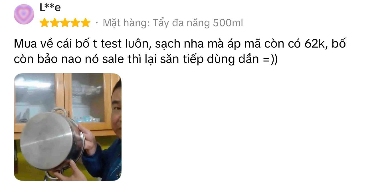 Feedback khách hàng về giá áp mã