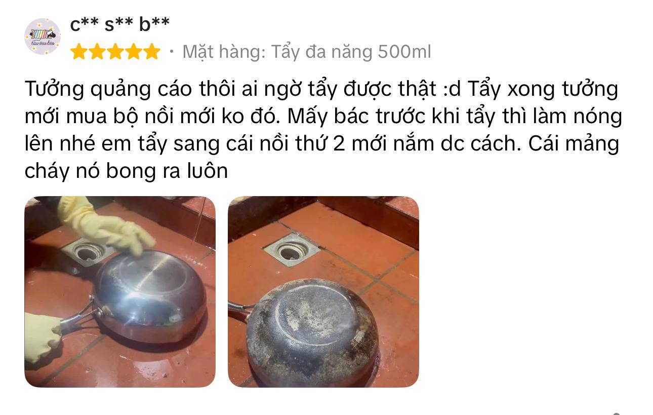 Feedback khách hàng về nồi chảo