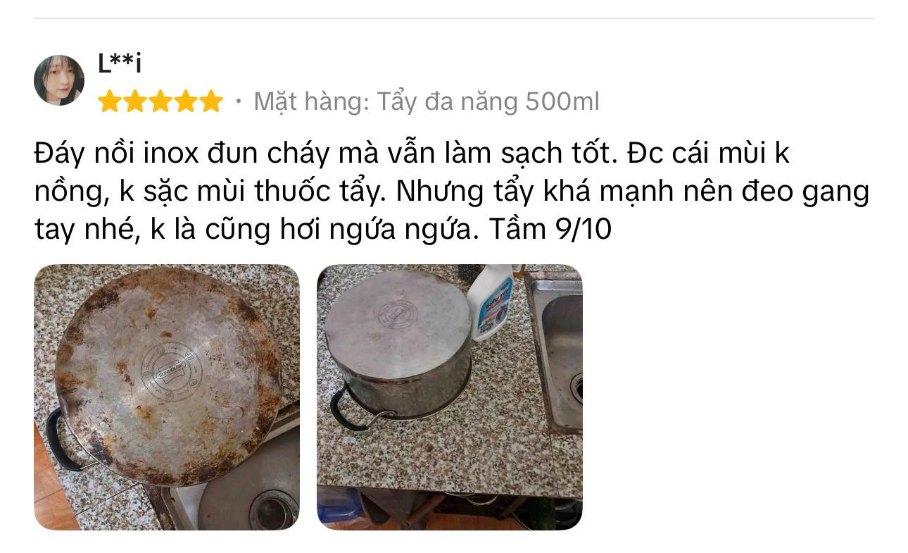 Feedback khách hàng về đáy nồi inox